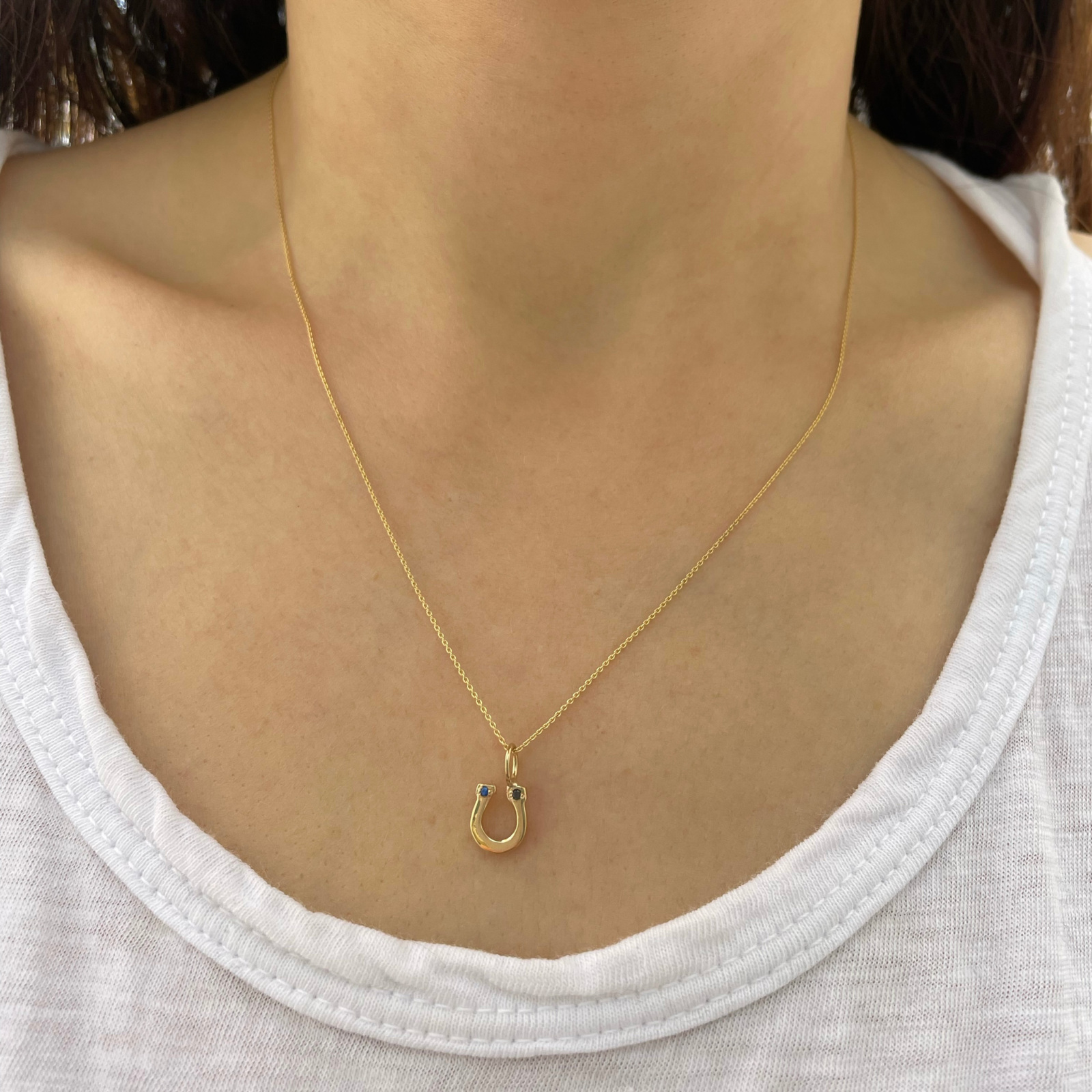personalized-horseshoe-charm-necklaces